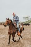 Branding Cattle on the Lazy F Guest Ranch in Texas