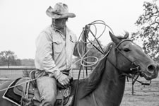 Branding Cattle on the Lazy F Guest Ranch in Texas