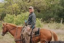Gathering Cattle on the Lazy F Guest Ranch in Texas